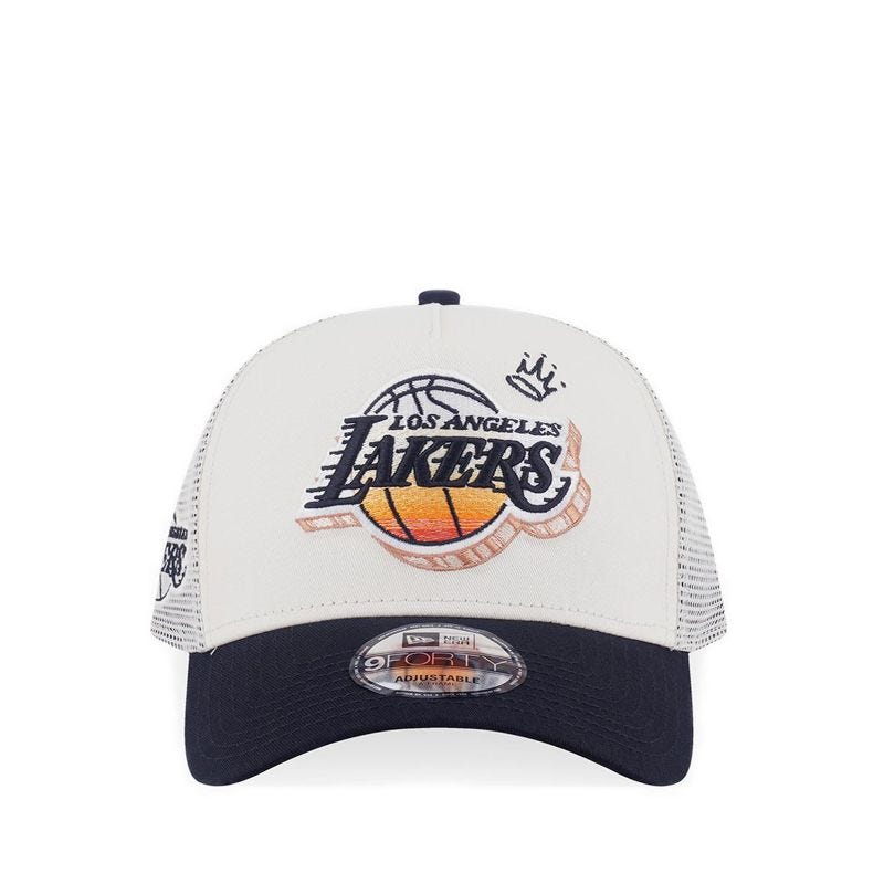 940Af Tr League Mix Loslak Men's Caps - Chrome White