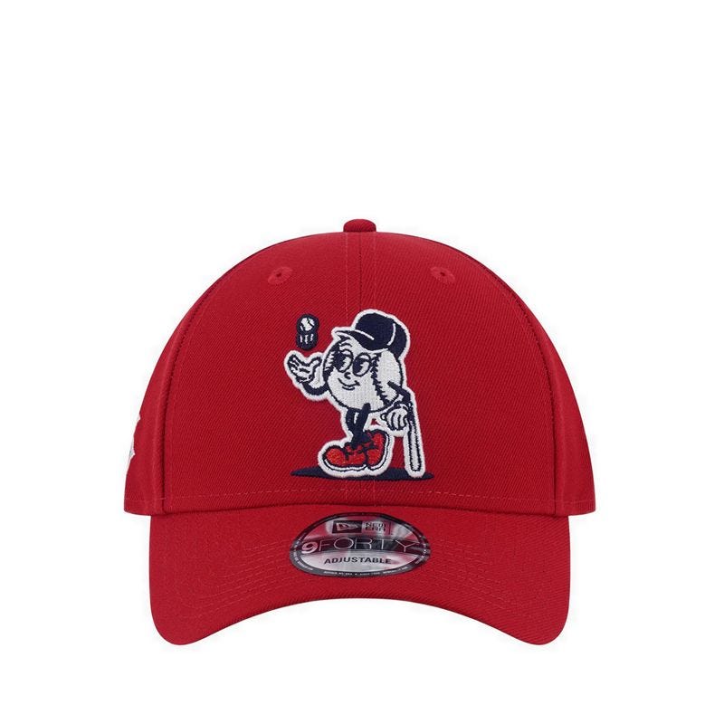 940 League Mix Bosred Men's Caps - Scarlet