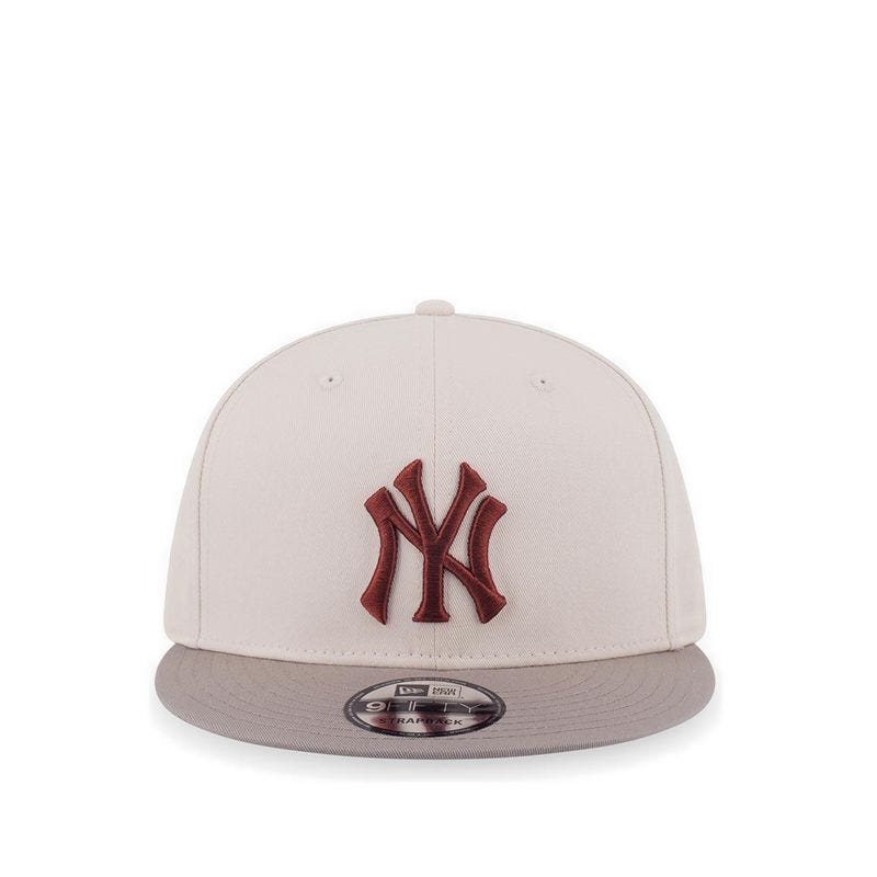 9FIFTY Snapback Two Tone New York Yankees Men's Caps - Cream Beige