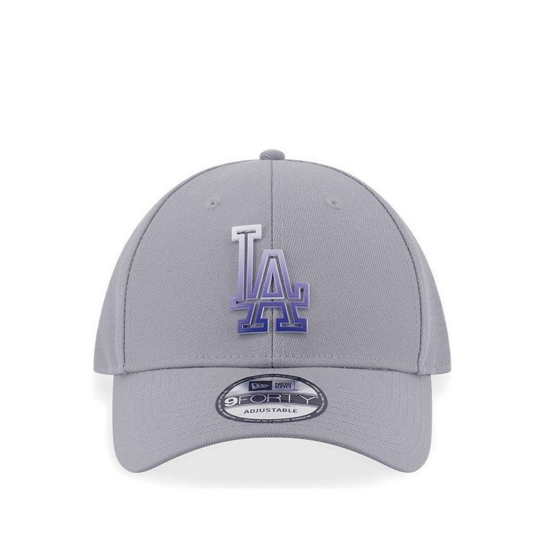 940 Gradient Outline Badge Losdod Men's Caps - Gray