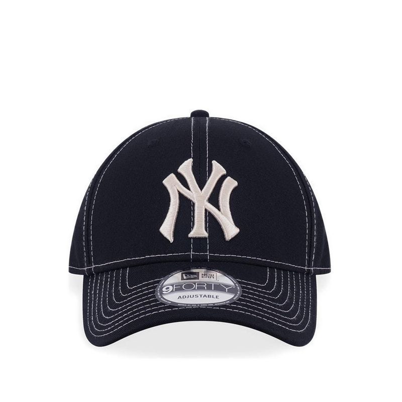 9FORTY Contrast Stitching New York Yankees Men's Caps - Black