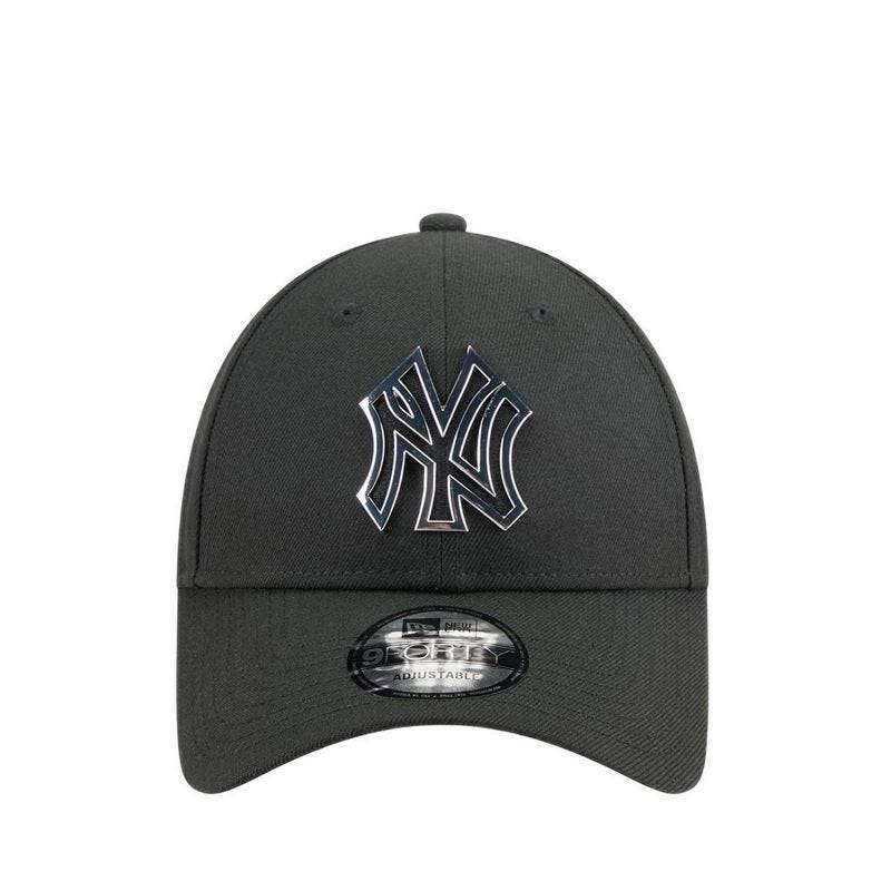 9FORTY Metal Badge New York Yankees Men's Caps - Black