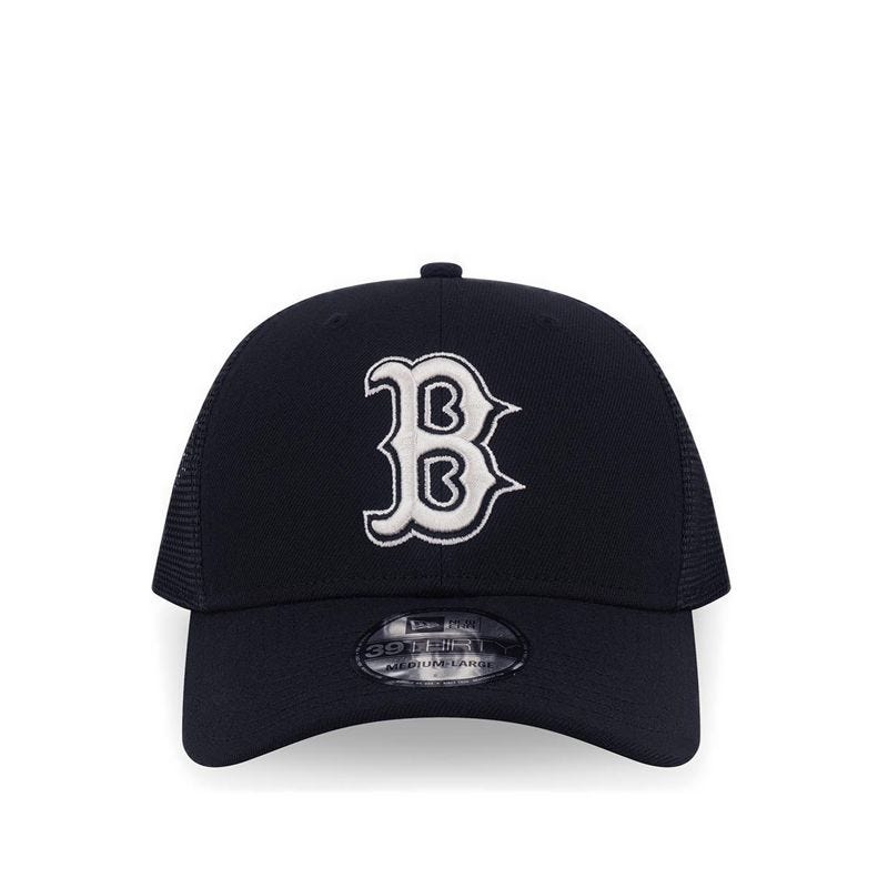 3930 Front Logo Bosred Men's Caps - Black