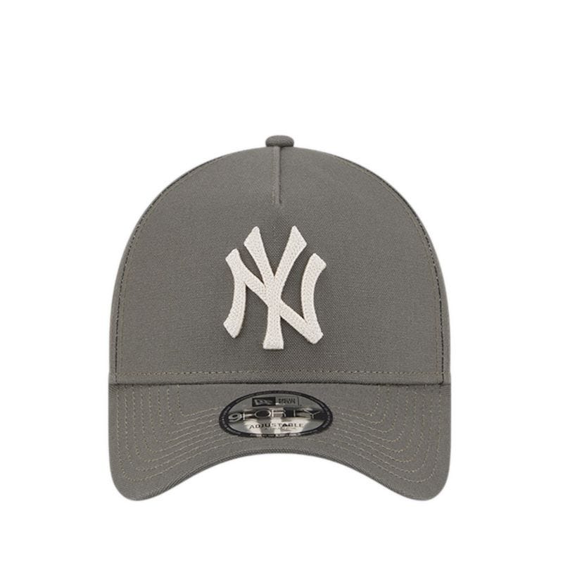 9FORTY A-Frame Mss Canvas Chainstitching New York Yankees Men's Caps - Dark Moss
