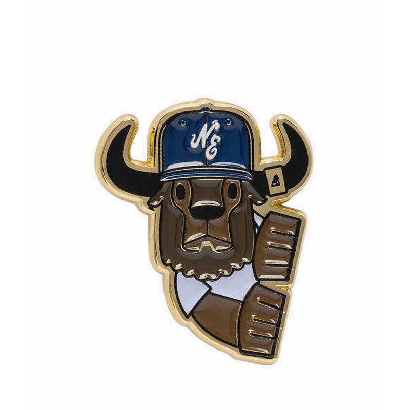 5950 Day Pins Pin Ffalo Unisex Acc - Black