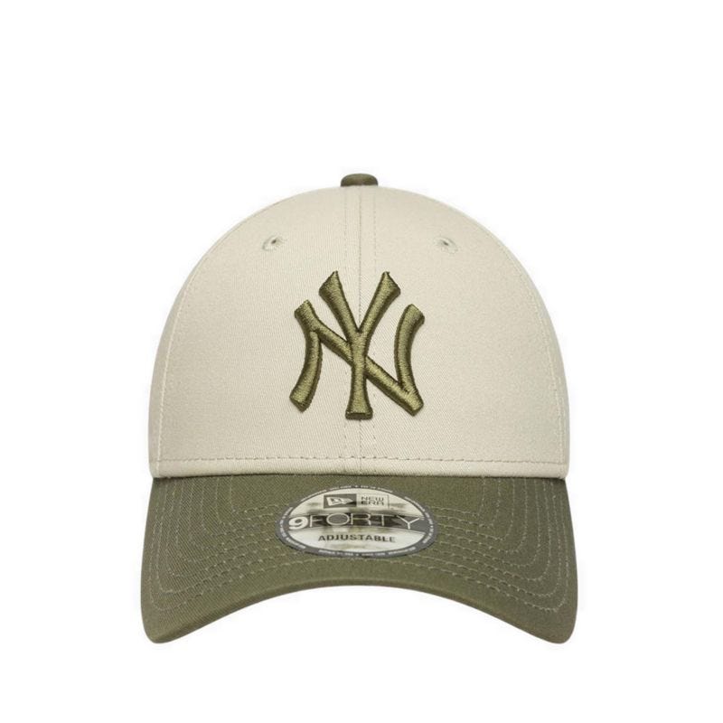 940 Side Patch New York Yankees Men's Caps - Stone