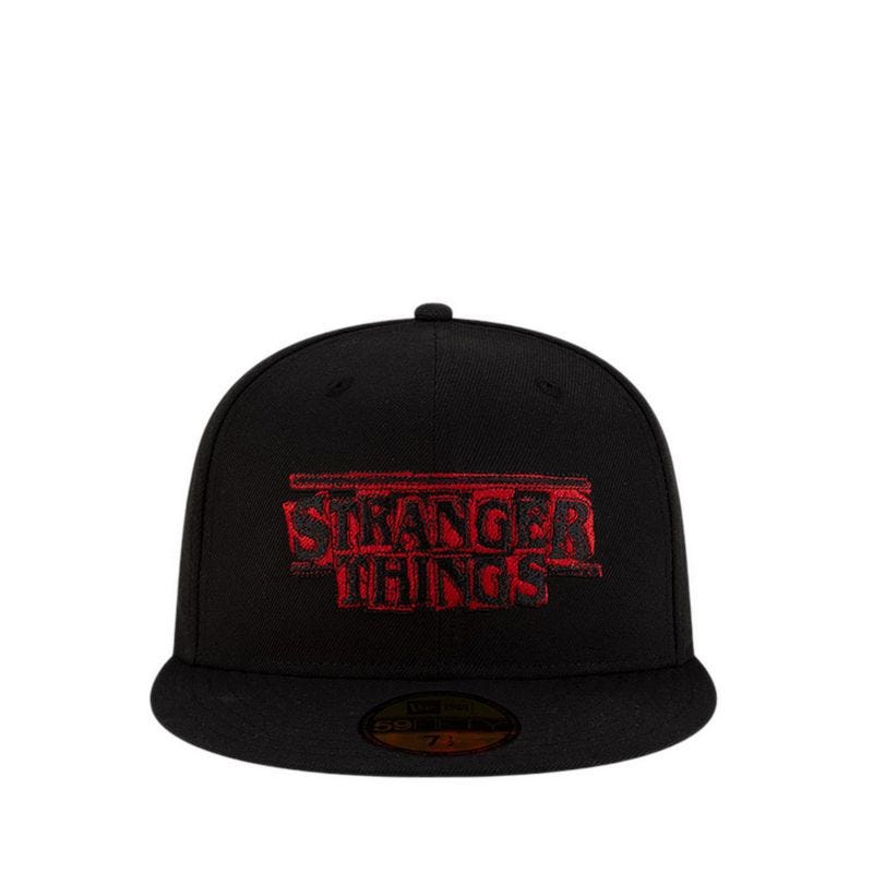 5950 Stranger Things Strthin Men's Caps - Black