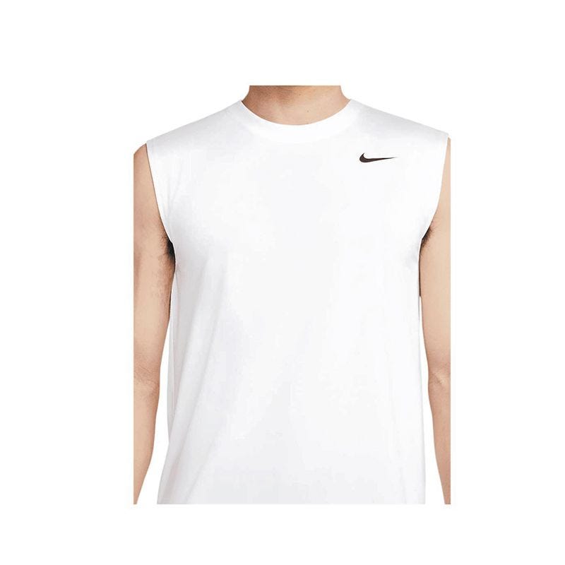 Dri-FIT Legend Men's Sleeveless Fitness T-Shirt (A/M) - White