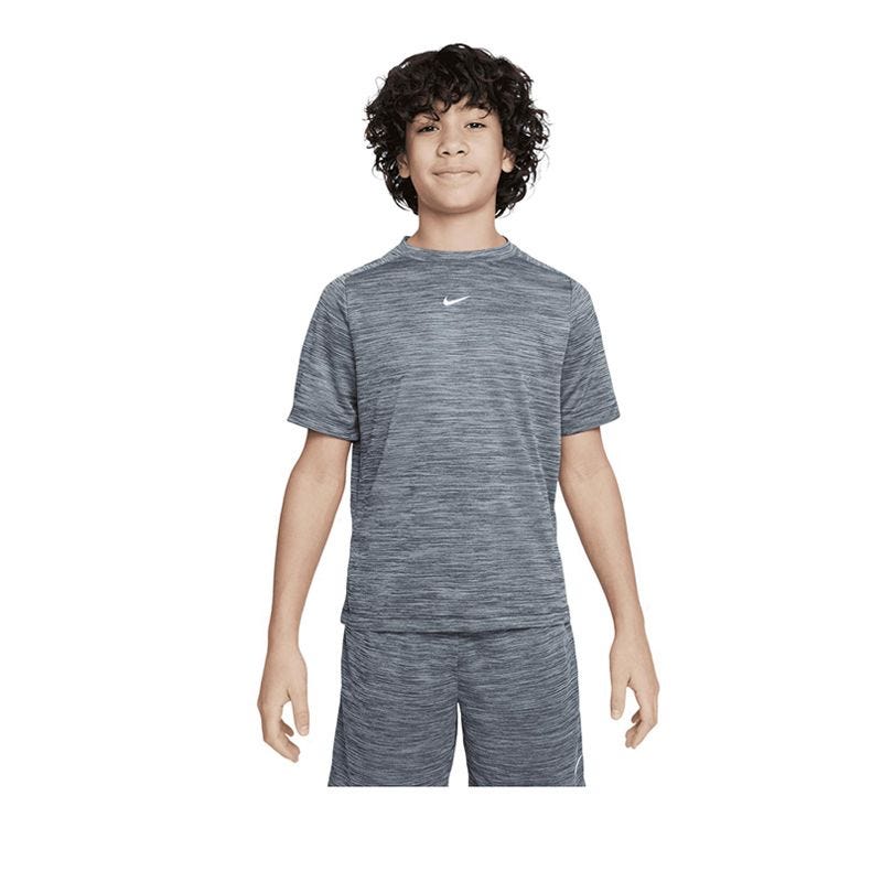 Multi Big Kids' Dri-FIT Short-Sleeve Top - Black