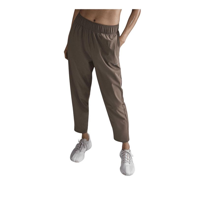 Dri-FIT Fast Women's Mid-Rise 7/8 Running Pants - Brown