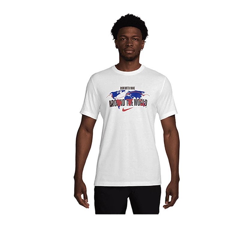 Men's Dri-FIT Fast Running T-Shirt - White