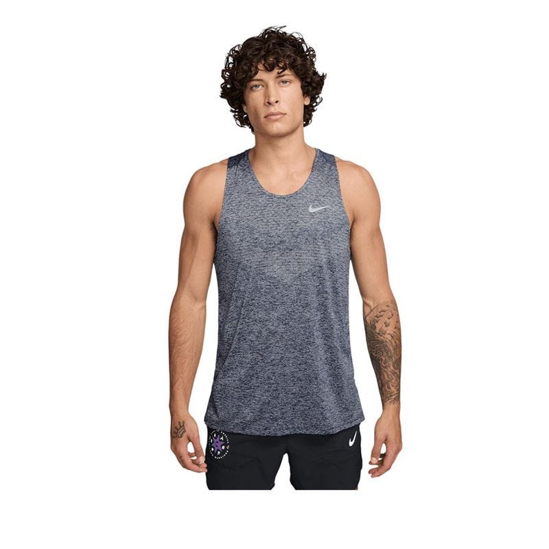 Stride Men's Dri-FIT ADV Running Tank Top - Blue