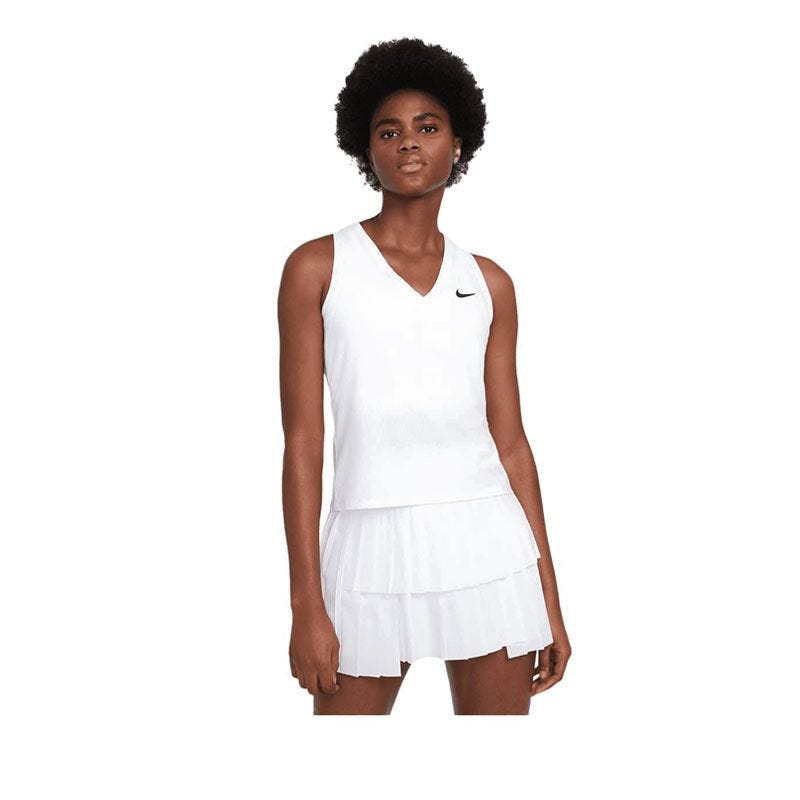 Court Victory Women's Tennis Tank - White