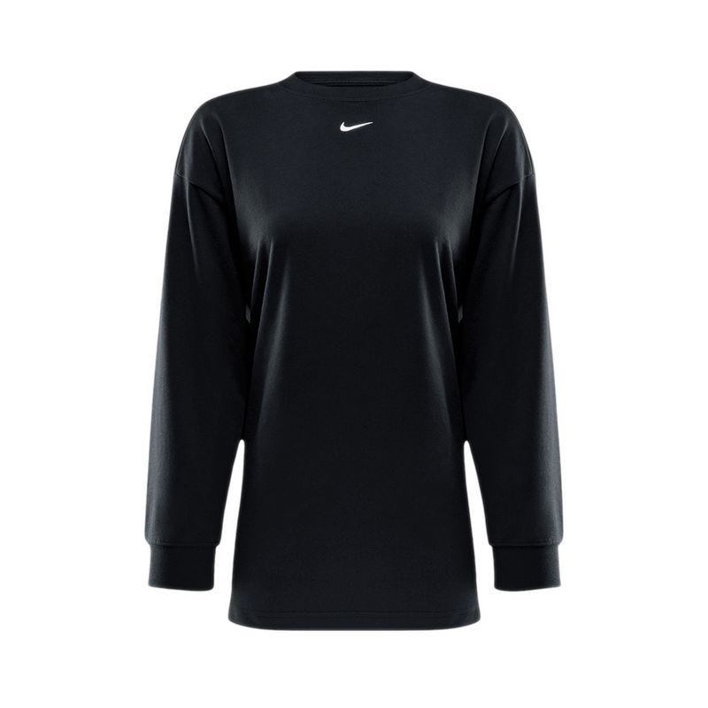 Sportswear Essential Women's Long-Sleeve T-Shirt - Black