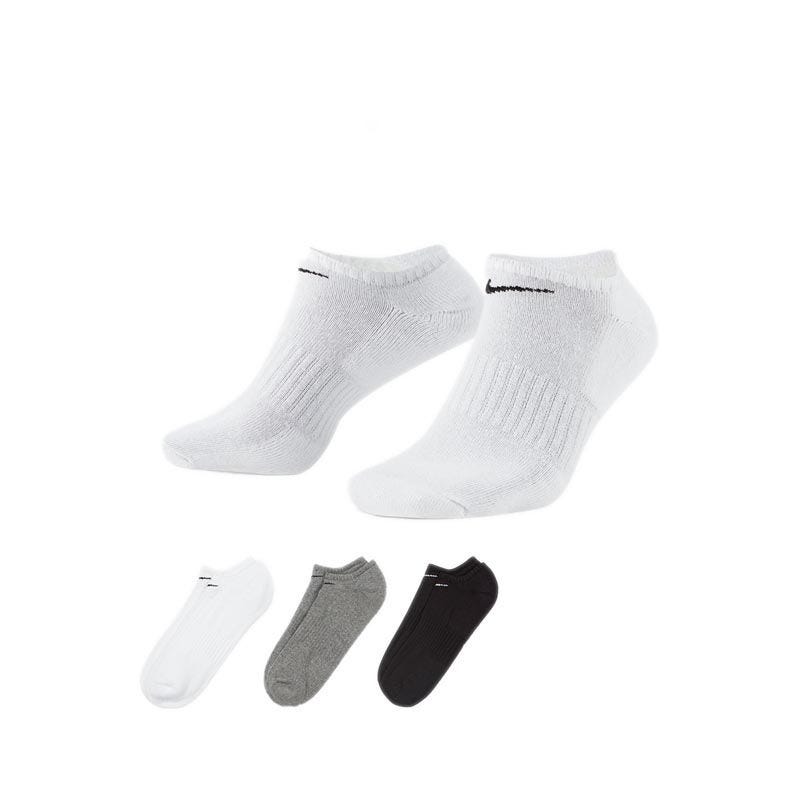 Everyday Cushioned  Training No-Show Socks (3 Pairs) - MULTICOLOR