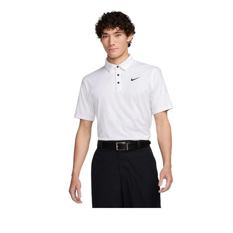 As Df Tour Solid Polo Men's - White/Black