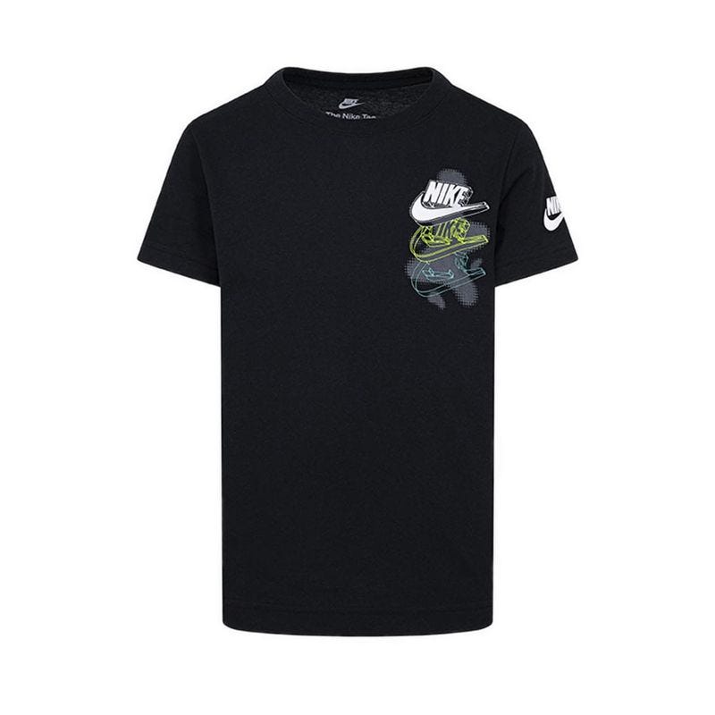 Nike Young Athlete Deconstructed Boy's T-Shirt - Black