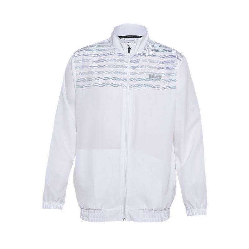 Performance Rubber Print Men's Jacket - White