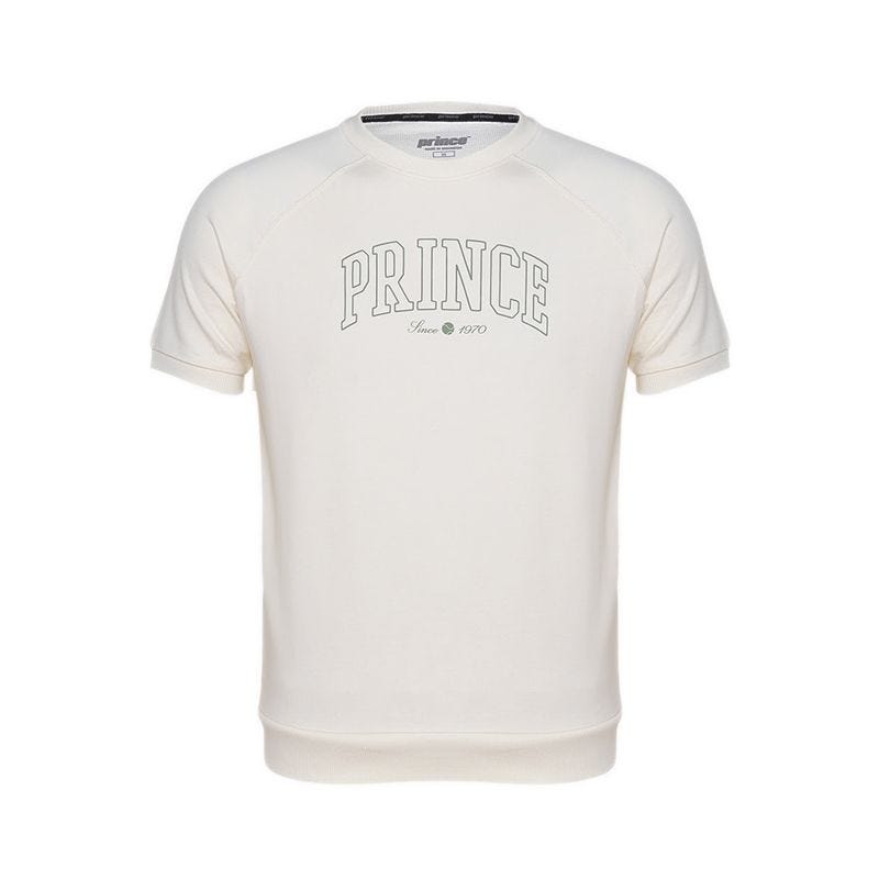 Lifestyle Short Sleeve Women's Sweatshirt - White