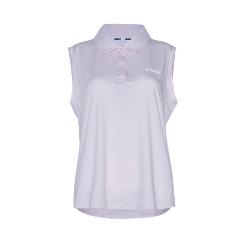 Performance Women Sleeveless Shirts - Pink/Black