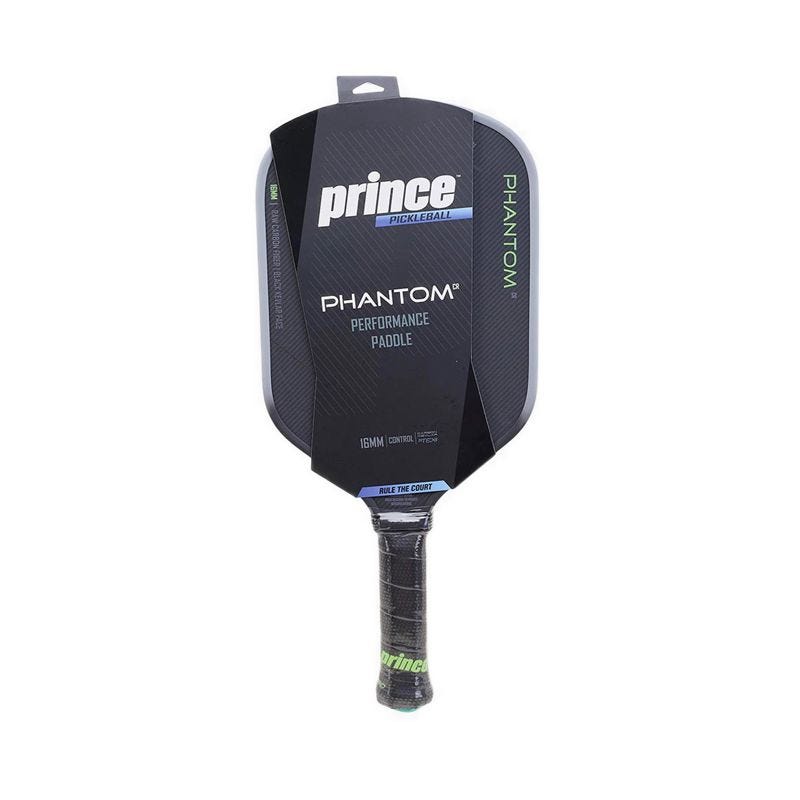 Phantom Court 16 230 Hybrid Pickleball Paddle - Black