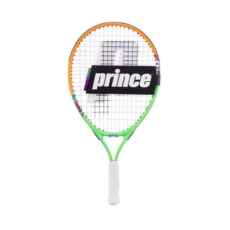 Ace Face 21 Strung G03 Junior Tennis Racket - Green / Orange