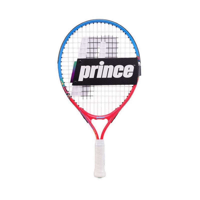 Ace Face 19 Strung G04 Junior Tennis Racket - Red / Blue