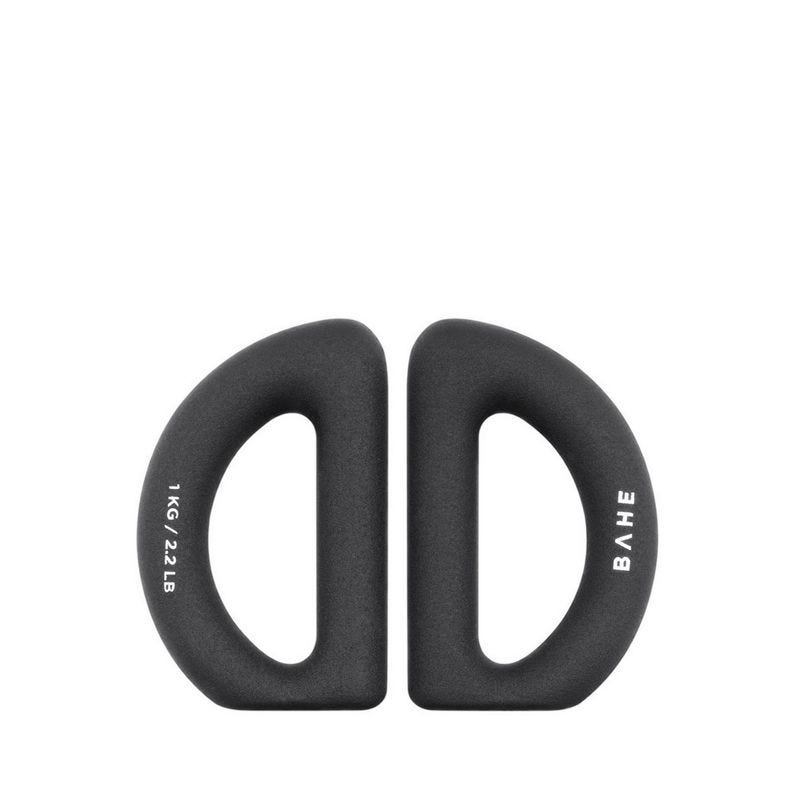 BAHE Halo Weight 1 KG Pair - Anthracite