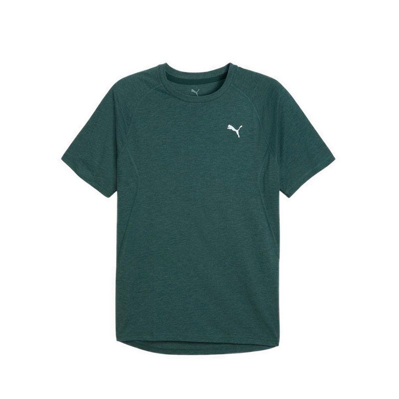 RUN VELOCITY TEE TRI-BLEND Men's Running T-Shirt - Green