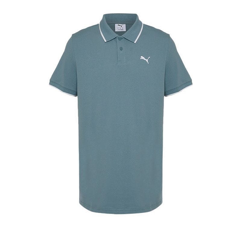 ESS ELEVATED Tipping Men's Lifestyle Polo - Blue