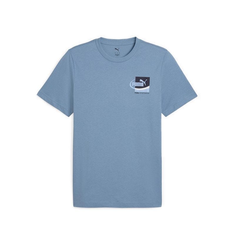 GRAPHIC Small Box Men's Lifestyle T-Shirt - Blue
