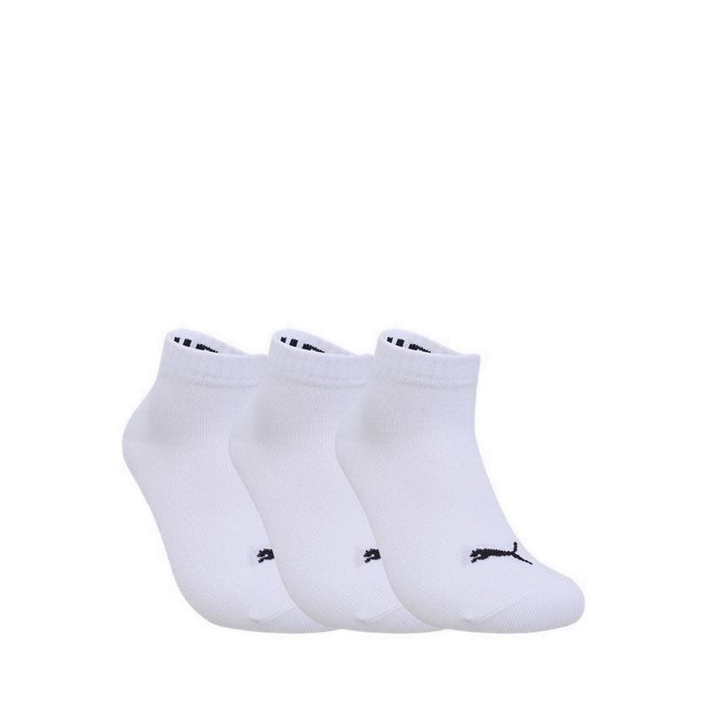 Quarter 3P Unisex Socks - White
