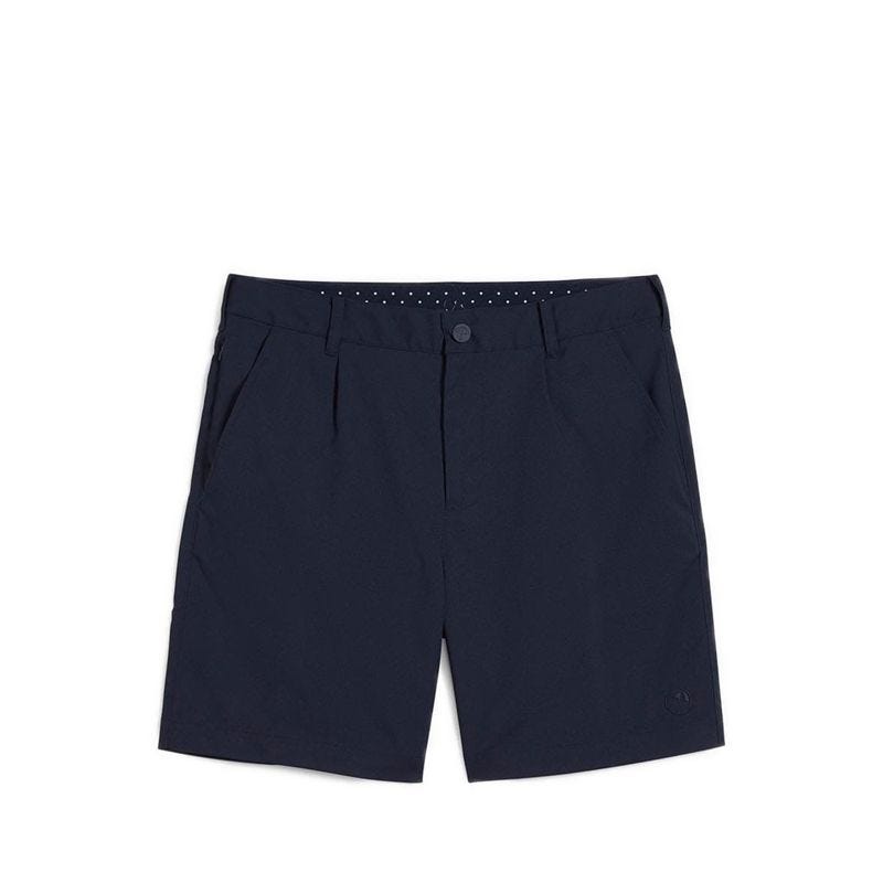X Ap Pleated Shorts Men - Deep Navy