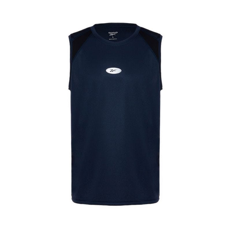 Mens Running Sleeveless Navy