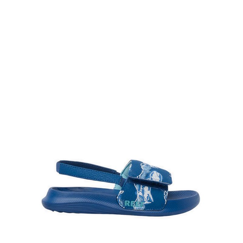 Little Salty Slide Kids Boys Sandals - Royal Sharks