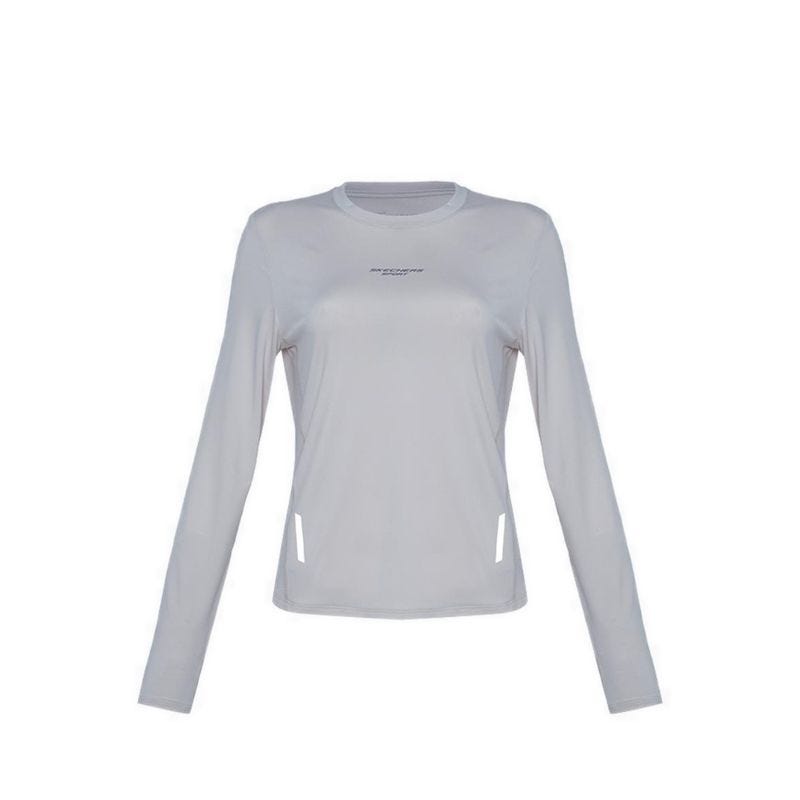 Women Sports Long Sleeve T-Shirts - Rainy Day