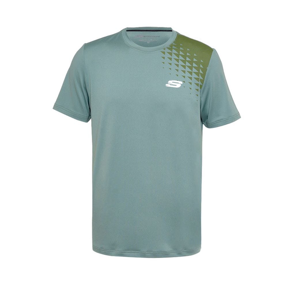 Sports Ss Tshirt Men - Green