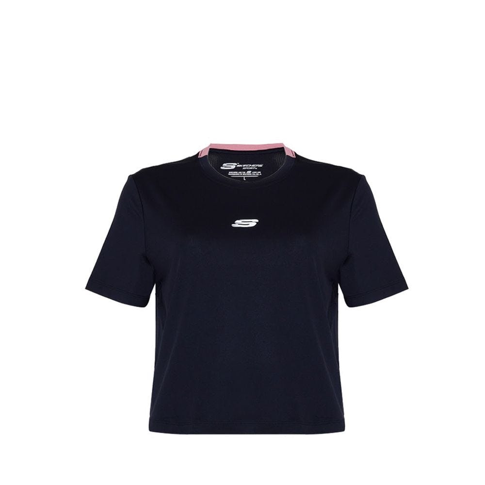 Women Sports Ss Tshirt - Black