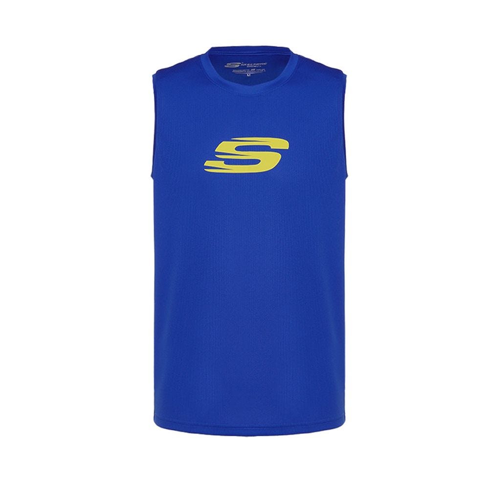 Men Running  Sleeveless- Blue