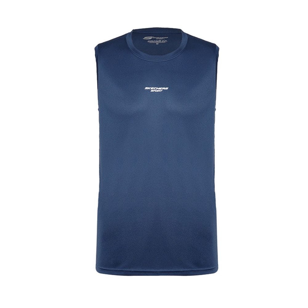 Men Running  Sleeveless- Navy