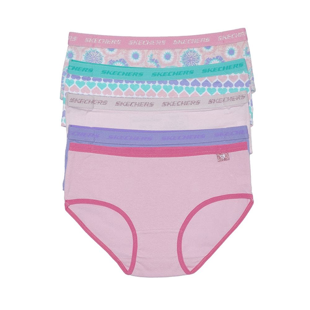 Stars And Stripes 5 Pack Girls - Green