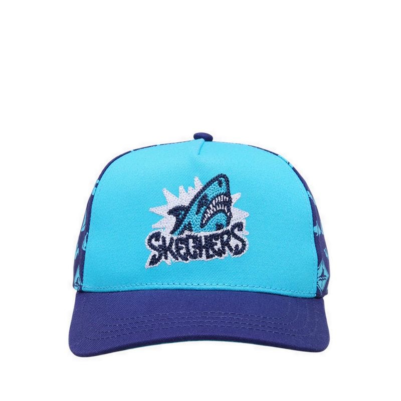 Shark Boy's Hat - Blue