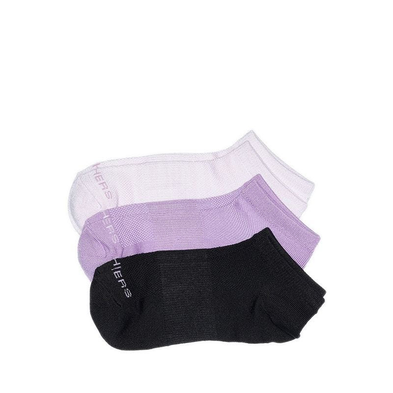 3pk Women Non Terry Supersoft Low Cut Women - Multicolor