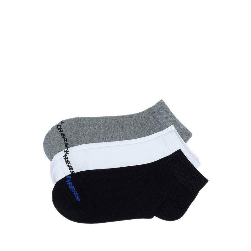 3pk Unisex Non Terry Low Cut Unisex - Black