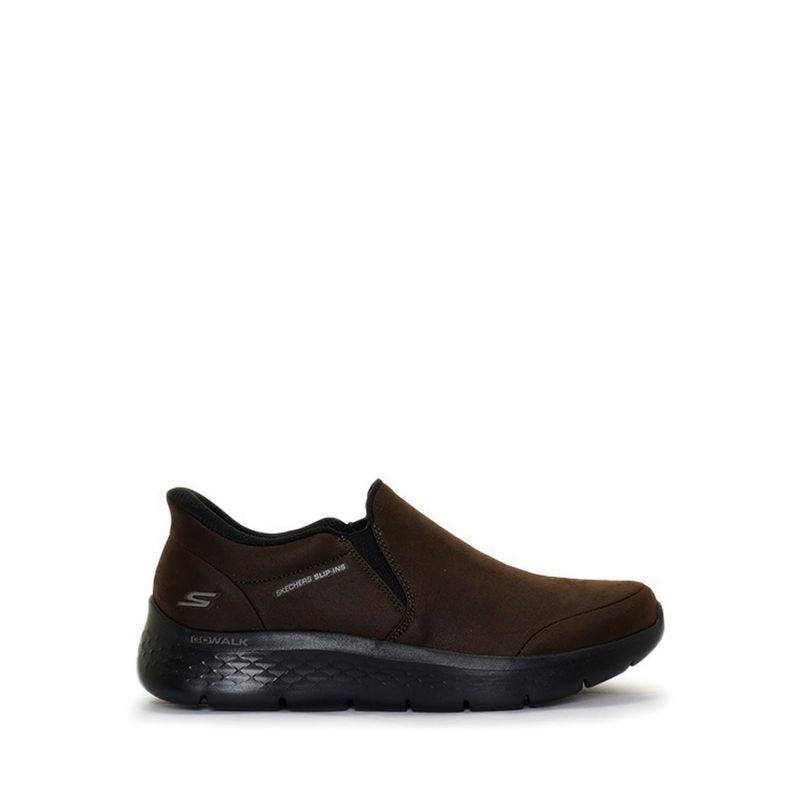 Slip-Ins Go Walk Flex Men's Walking Shoes - Chocolate
