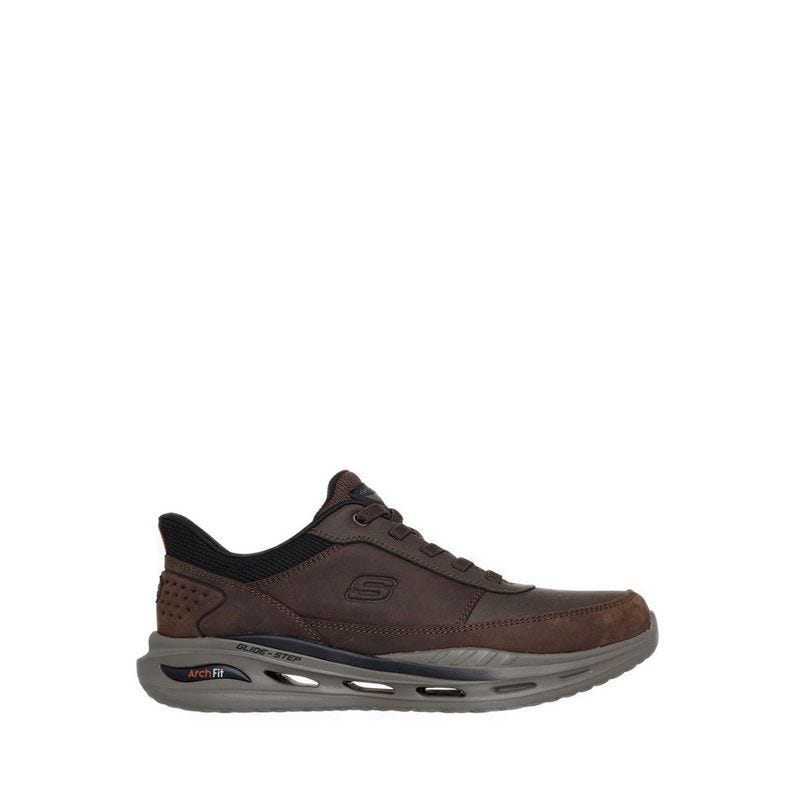 Slip-Ins Arch Fit Orvan Men's Leisure Shoes - Chocolate