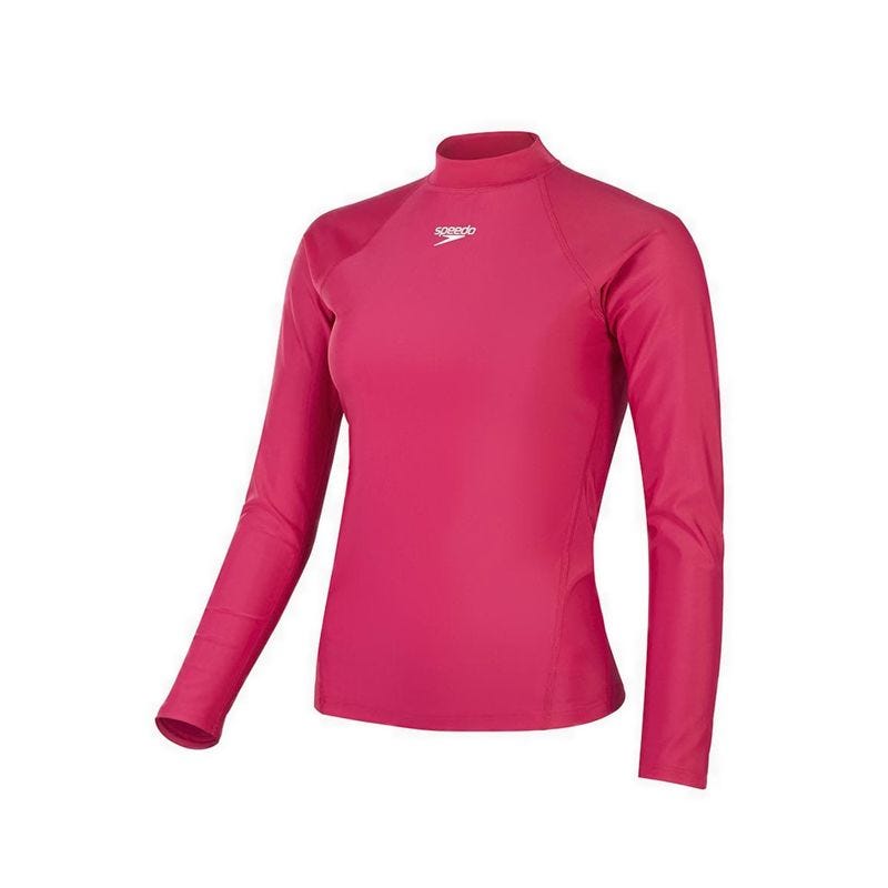 Women Long Sleeve Rash Top - Purple