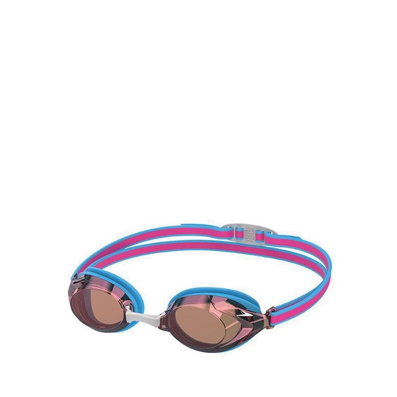 Junior Vanquisher 3.0 Mirror Swimming Goggles - Picton Blue/Vermillion/Gold Mirror