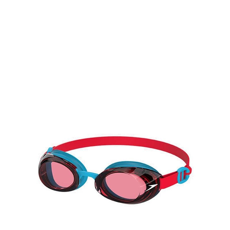 Junior Jet 2.0 Swimming Goggles - Turquoise/Lava Red