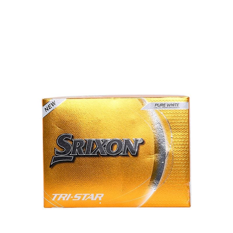 Tri Star 5 Golf Ball Mens - White